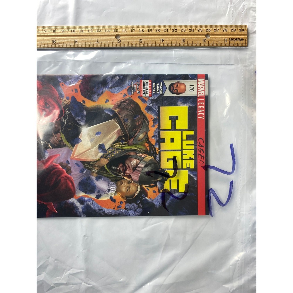 Marvel Luke Cage Comic Book 170 Marvel Legacy